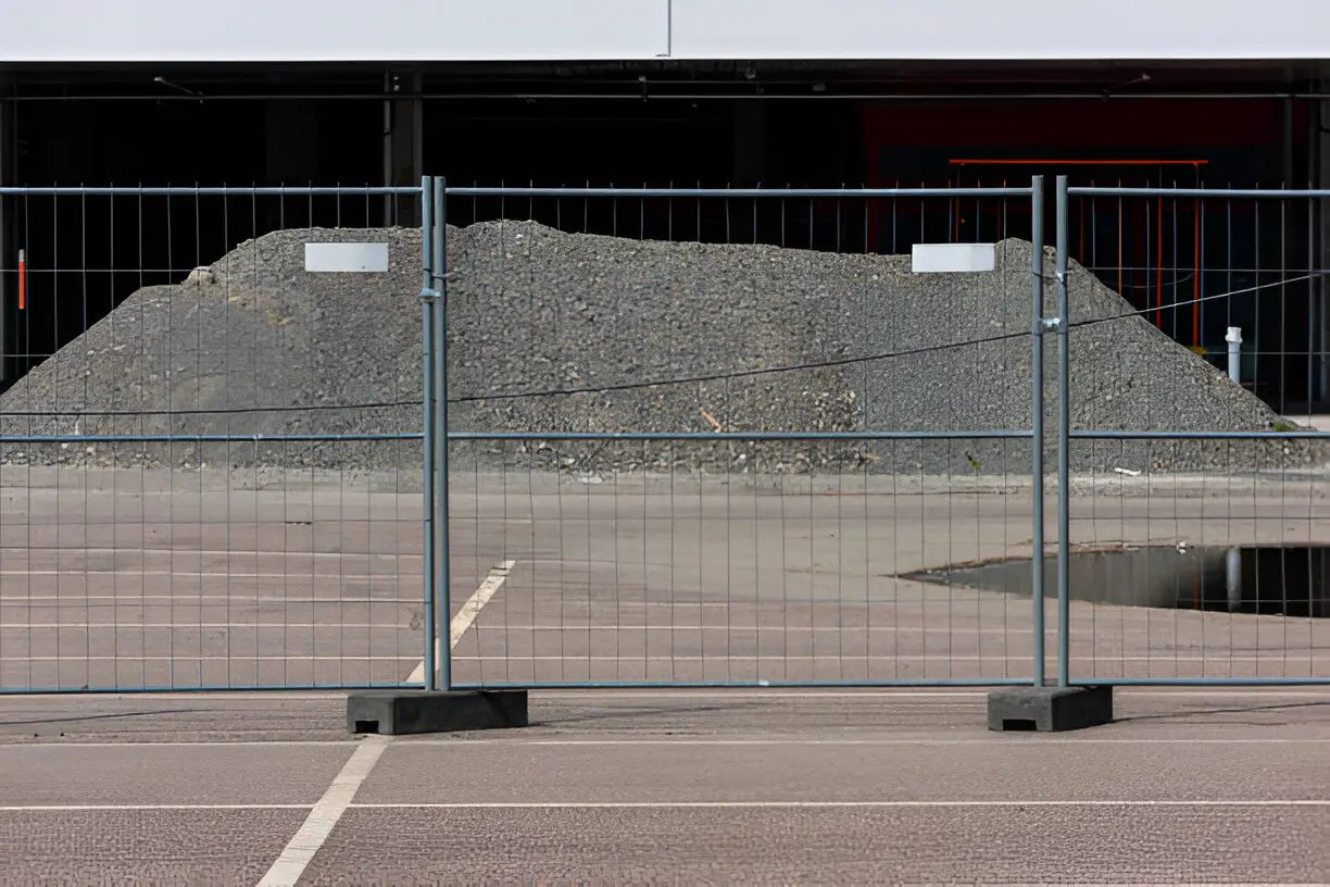 Temporary Site Fencing Panel – Heavy-Duty Mesh Galvanised